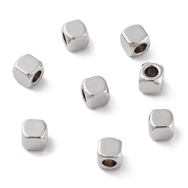 PandaHall 201 Stainless Steel Beads, Cube, Stainless Steel Color, 3x3x3mm, Hole: 1.8mm 201 Stainless Steel Cube
PandaHall 201 Stainless Steel Beads, Cube, Stainless Steel Color, 3x3x3mm, Hole: 1.8mm 201 Stainless Steel Cube