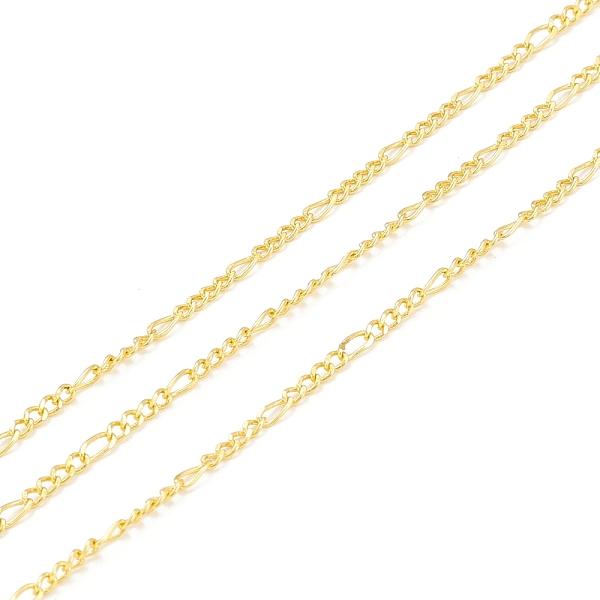 PandaHall Brass Figaro Chains, Long-Lasting Plated, with Spool, Cadmium Free & Lead Free, Soldered, Real 18K Gold Plated, link: 3x1.5x1mm...
PandaHall Brass Figaro Chains, Long-Lasting Plated, with Spool, Cadmium Free & Lead Free, Soldered, Real 18K Gold Plated, link: 3x1.5x1mm...