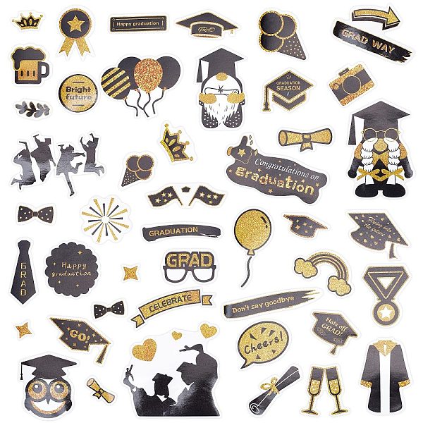 PandaHall GORGECRAFT 184pcs Graduation Theme Stickers Self-Adhesive Envelope Sealing Label Decorative Stickers Set for DIY Scrapbooking Arts...
PandaHall GORGECRAFT 184pcs Graduation Theme Stickers Self-Adhesive Envelope Sealing Label Decorative Stickers Set for DIY Scrapbooking Arts...