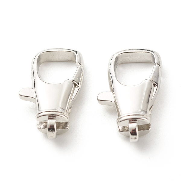 PandaHall Eco-Friendly Brass Lobster Claw Clasps, Long-Lasting Plated, Lead Free & Cadmium Free, Real Platinum Plated, 20x12x5mm, Hole...
PandaHall Eco-Friendly Brass Lobster Claw Clasps, Long-Lasting Plated, Lead Free & Cadmium Free, Real Platinum Plated, 20x12x5mm, Hole...