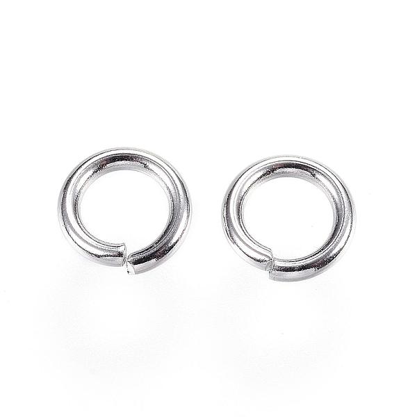 PandaHall 304 Stainless Steel Jump Rings, Open Jump Rings, Stainless Steel Color, 8x1.5mm, Inner Diameter: 5mm 304 Stainless Steel
PandaHall 304 Stainless Steel Jump Rings, Open Jump Rings, Stainless Steel Color, 8x1.5mm, Inner Diameter: 5mm 304 Stainless Steel