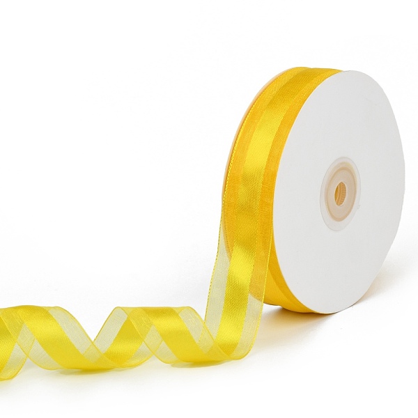 PandaHall Solid Color Organza Ribbons, for Party Decoration, Gift Packing, Gold, 1"(25mm), about 50yard/roll(45.72m/roll) Nylon None Gold
PandaHall Solid Color Organza Ribbons, for Party Decoration, Gift Packing, Gold, 1"(25mm), about 50yard/roll(45.72m/roll) Nylon None Gold