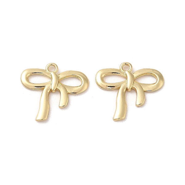 PandaHall Rack Plating Alloy Pendant, Bowknot, Golden, 18x20x1mm, Hole: 1.6mm Alloy Bowknot
PandaHall Rack Plating Alloy Pendant, Bowknot, Golden, 18x20x1mm, Hole: 1.6mm Alloy Bowknot