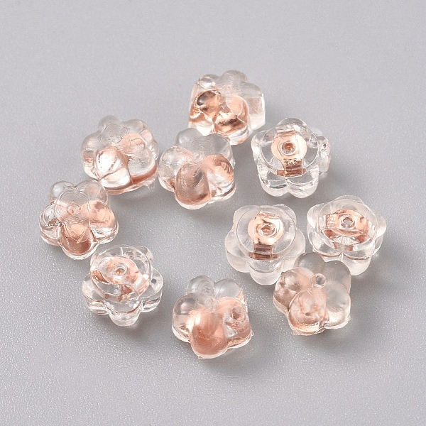 PandaHall Silicone Ear Nuts, Earring Backs, with 925 Sterling Silver Findings, Plum Blossom, Clear, Rose Gold, 5.2x5.2x4mm, Hole: 0.6mm...
PandaHall Silicone Ear Nuts, Earring Backs, with 925 Sterling Silver Findings, Plum Blossom, Clear, Rose Gold, 5.2x5.2x4mm, Hole: 0.6mm...