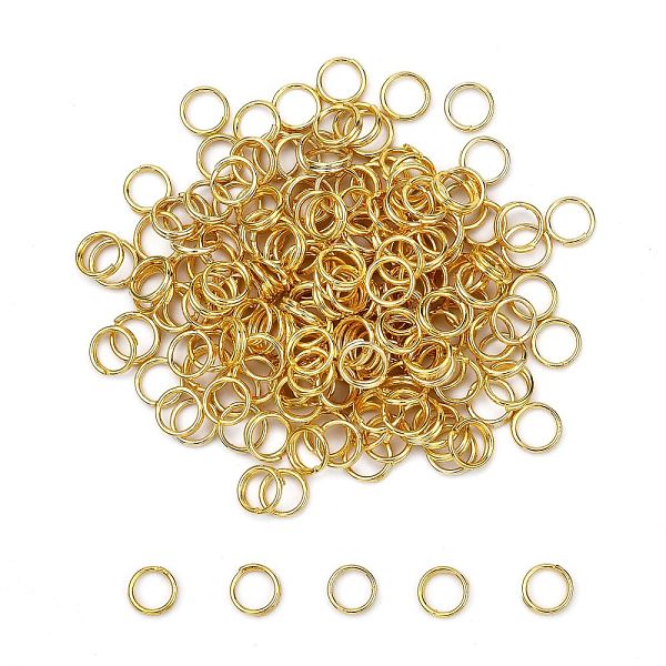 PandaHall Brass Split Rings, Double Loops Jump Rings, Nickel Free, Golden, 5x1.2mm, about 3.8mm inner diameter Brass Ring
PandaHall Brass Split Rings, Double Loops Jump Rings, Nickel Free, Golden, 5x1.2mm, about 3.8mm inner diameter Brass Ring