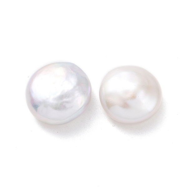 PandaHall Natural Keshi Pearl Beads, Cultured Freshwater Pearl, No Hole/Undrilled, Flat Round, Antique White, 12x5~6mm Pearl Flat Round
PandaHall Natural Keshi Pearl Beads, Cultured Freshwater Pearl, No Hole/Undrilled, Flat Round, Antique White, 12x5~6mm Pearl Flat Round