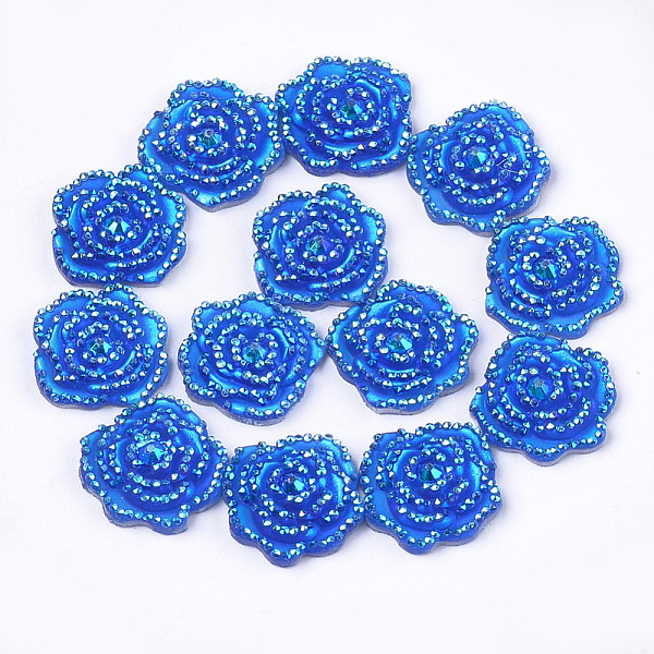 PandaHall Resin Rhinestone Cabochons, Flower, Blue, 14x14x3mm Resin Flower Blue
PandaHall Resin Rhinestone Cabochons, Flower, Blue, 14x14x3mm Resin Flower Blue
