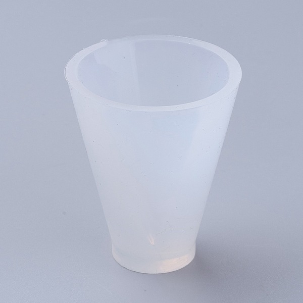 PandaHall Silicone Molds, Resin Casting Molds, For UV Resin, Epoxy Resin Jewelry Making, Cone, White, 45x55mm, Cone: 40mm Silicone Others...
PandaHall Silicone Molds, Resin Casting Molds, For UV Resin, Epoxy Resin Jewelry Making, Cone, White, 45x55mm, Cone: 40mm Silicone Others...