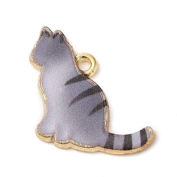 PandaHall Alloy Enamel Pendants, Cat Charm, Golden, Thistle, 17x19x1.5mm, Hole: 1.4mm Alloy+Enamel Cat Shape Purple
PandaHall Alloy Enamel Pendants, Cat Charm, Golden, Thistle, 17x19x1.5mm, Hole: 1.4mm Alloy+Enamel Cat Shape Purple