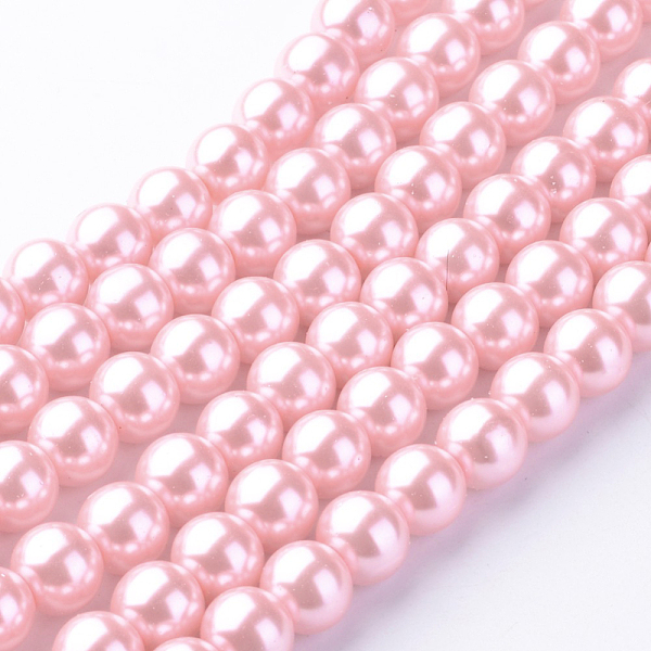PandaHall Baking Painted Pearlized Glass Pearl Round Bead Strands, Pink, 10~11mm, Hole: 1.5mm, about 85pcs/strand, 31.4 inch1.5mm Glass...
PandaHall Baking Painted Pearlized Glass Pearl Round Bead Strands, Pink, 10~11mm, Hole: 1.5mm, about 85pcs/strand, 31.4 inch1.5mm Glass...