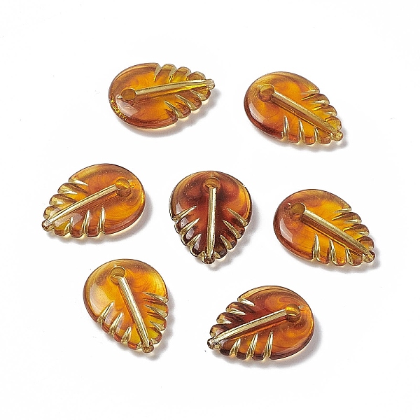 PandaHall Acrylic Bead, Golden Metal Enlaced, Leaf, Peru, 19.5x14.5x4mm, Hole: 2.2mm, 880pcs/500g Acrylic Leaf Brown
PandaHall Acrylic Bead, Golden Metal Enlaced, Leaf, Peru, 19.5x14.5x4mm, Hole: 2.2mm, 880pcs/500g Acrylic Leaf Brown