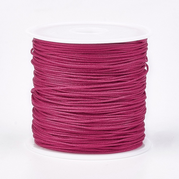 PandaHall Nylon Thread, Nylon Jewelry Cord for Custom Woven Jewelry Making, Cerise, 0.8mm, about 49.21 yards(45m)/roll Nylon Red
PandaHall Nylon Thread, Nylon Jewelry Cord for Custom Woven Jewelry Making, Cerise, 0.8mm, about 49.21 yards(45m)/roll Nylon Red