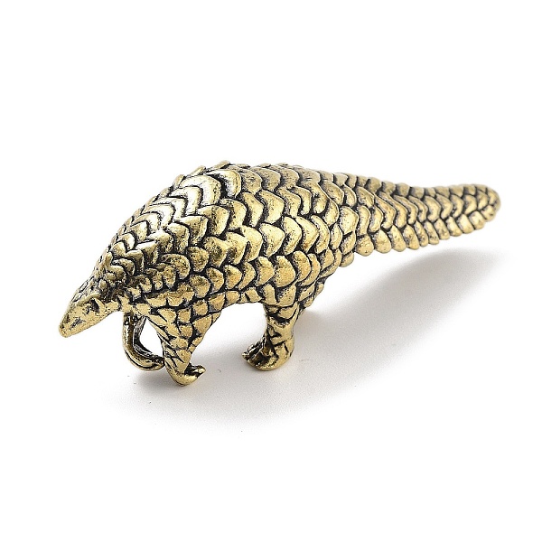 PandaHall Brass Pangolin Figurines Statues for Home Desktop Feng Shui Ornament, Antique Bronze, 75x19x26.5mm Brass Pangolin
PandaHall Brass Pangolin Figurines Statues for Home Desktop Feng Shui Ornament, Antique Bronze, 75x19x26.5mm Brass Pangolin