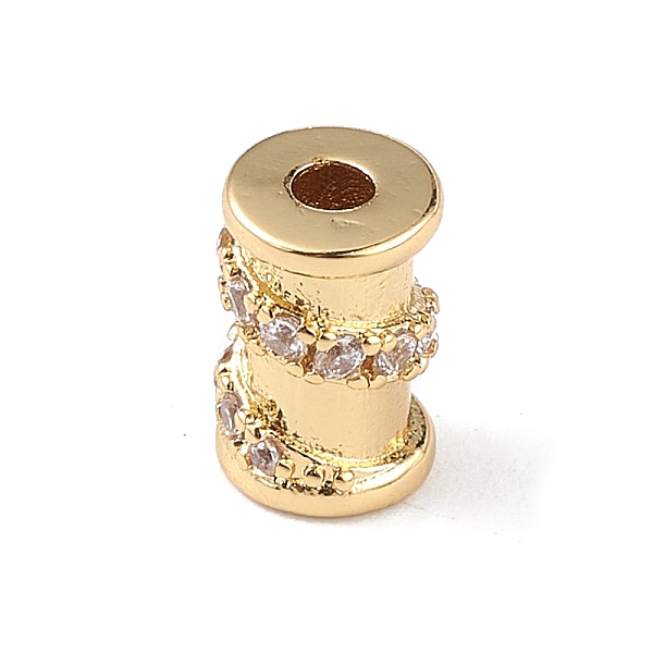 PandaHall Rack Plating Brass Micro Pave Clear Cubic Zirconia Beads, Cadmium Free & Lead Free, Long-Lasting Plated, Column, Real 18K Gold...
PandaHall Rack Plating Brass Micro Pave Clear Cubic Zirconia Beads, Cadmium Free & Lead Free, Long-Lasting Plated, Column, Real 18K Gold...