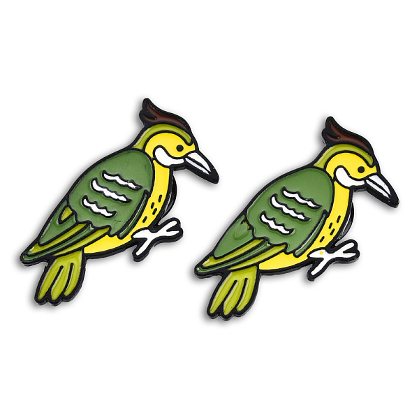 PandaHall Woodpecker Birds Shape Enamel Pin, Electrophoresis Black Plated Alloy Badge for Backpack Clothes, Nickel Free & Lead Free, Dark...
PandaHall Woodpecker Birds Shape Enamel Pin, Electrophoresis Black Plated Alloy Badge for Backpack Clothes, Nickel Free & Lead Free, Dark...