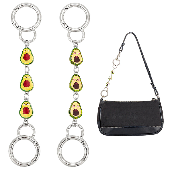 PandaHall WADORN 2pcs Purse Strap Extenders, 5.7 Inch Enamel Bag Extender Chain with Avocado Pattern Fan Handbag Shoulder Strap Extender...
PandaHall WADORN 2pcs Purse Strap Extenders, 5.7 Inch Enamel Bag Extender Chain with Avocado Pattern Fan Handbag Shoulder Strap Extender...