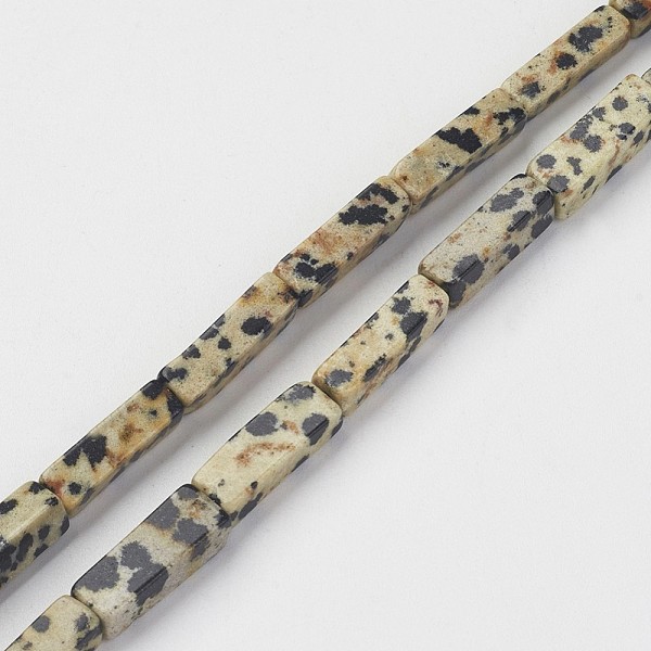PandaHall Natural Dalmatian Jasper Beads Strands, Cuboid, 13~13.5x3~5x3~5mm, Hole: 0.5mm, about 29~31pcs/strand, 15.3~15.7 inch(390~400mm)...
PandaHall Natural Dalmatian Jasper Beads Strands, Cuboid, 13~13.5x3~5x3~5mm, Hole: 0.5mm, about 29~31pcs/strand, 15.3~15.7 inch(390~400mm)...
