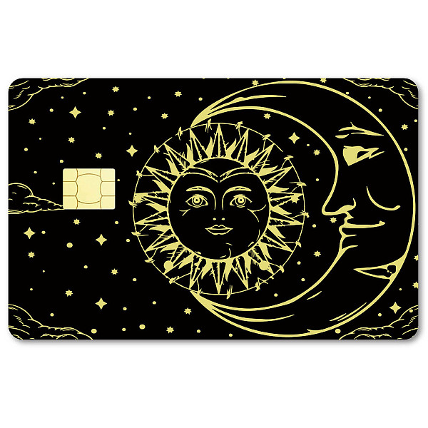 PandaHall PVC Plastic Waterproof Card Stickers, Self-adhesion Card Skin for Bank Card Decor, Rectangle, Sun, 186.3x137.3mm Plastic Sun
PandaHall PVC Plastic Waterproof Card Stickers, Self-adhesion Card Skin for Bank Card Decor, Rectangle, Sun, 186.3x137.3mm Plastic Sun