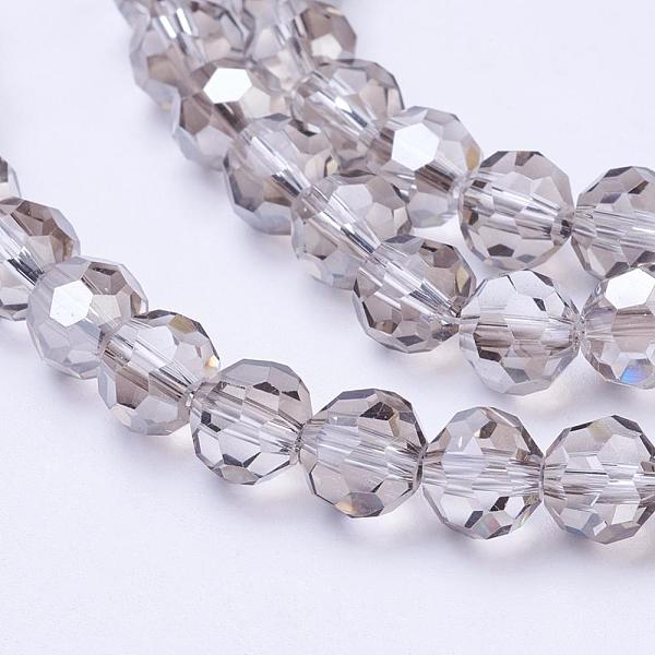 PandaHall Glass Beads Strands, Faceted(32 Facets), Round, Gainsboro, 8mm, Hole: 1.5mm, about 66~67pcs/strand, 15.12 inch~15.35 inch..., Gray
PandaHall Glass Beads Strands, Faceted(32 Facets), Round, Gainsboro, 8mm, Hole: 1.5mm, about 66~67pcs/strand, 15.12 inch~15.35 inch..., Gray