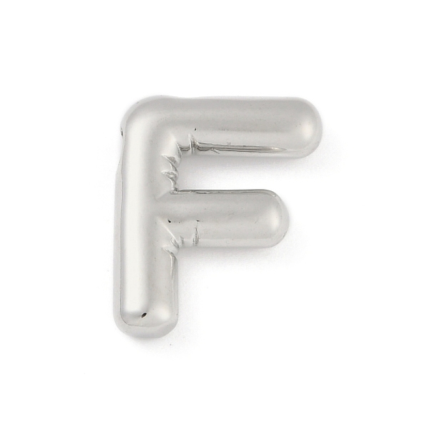 PandaHall Rack Plating Brass Pendants, Long-Lasting Plated, Lead Free & Cadmium Free, Platinum, Letter F, 18x14.5x4mm, Hole: 1.8mm Brass...
PandaHall Rack Plating Brass Pendants, Long-Lasting Plated, Lead Free & Cadmium Free, Platinum, Letter F, 18x14.5x4mm, Hole: 1.8mm Brass...
