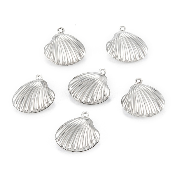 PandaHall 316 Surgical Stainless Steel Pendants, Shell, Stainless Steel Color, 19x19x7mm, Hole: 1.2mm 316 Surgical Stainless Steel Shell...
PandaHall 316 Surgical Stainless Steel Pendants, Shell, Stainless Steel Color, 19x19x7mm, Hole: 1.2mm 316 Surgical Stainless Steel Shell...