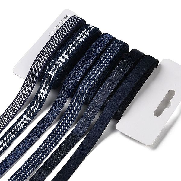 PandaHall 18 Yards 6 Styles Polyester Ribbon, for DIY Handmade Craft, Hair Bowknots and Gift Decoration, Blue Color Palette, Prussian Blue...
PandaHall 18 Yards 6 Styles Polyester Ribbon, for DIY Handmade Craft, Hair Bowknots and Gift Decoration, Blue Color Palette, Prussian Blue...