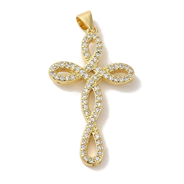 PandaHall Rack Plating Brass Micro Pave Clear Cubic Zirconia Pendants, Cadmium Free & Lead Free, Long-Lasting Plated, Cross, Real 18K Gold...
PandaHall Rack Plating Brass Micro Pave Clear Cubic Zirconia Pendants, Cadmium Free & Lead Free, Long-Lasting Plated, Cross, Real 18K Gold...