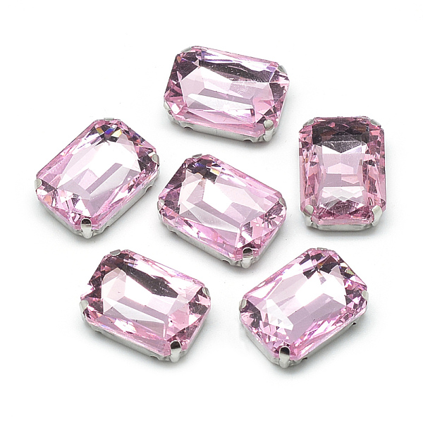 PandaHall Sew on Rhinestone, Multi-strand Links, Glass Rhinestone, with Brass Prong Settings, Garments Accessoriess, Faceted, Octagon..., Pink
PandaHall Sew on Rhinestone, Multi-strand Links, Glass Rhinestone, with Brass Prong Settings, Garments Accessoriess, Faceted, Octagon..., Pink