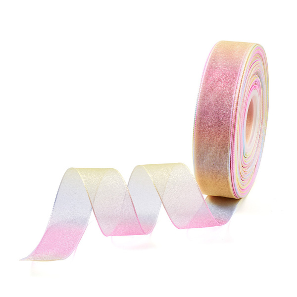 PandaHall BEADTHOVEN Polyester Organza Ribbons, Colorful, 2.5cm, about 50yards/roll(45.72m/roll) Organza None
PandaHall BEADTHOVEN Polyester Organza Ribbons, Colorful, 2.5cm, about 50yards/roll(45.72m/roll) Organza None