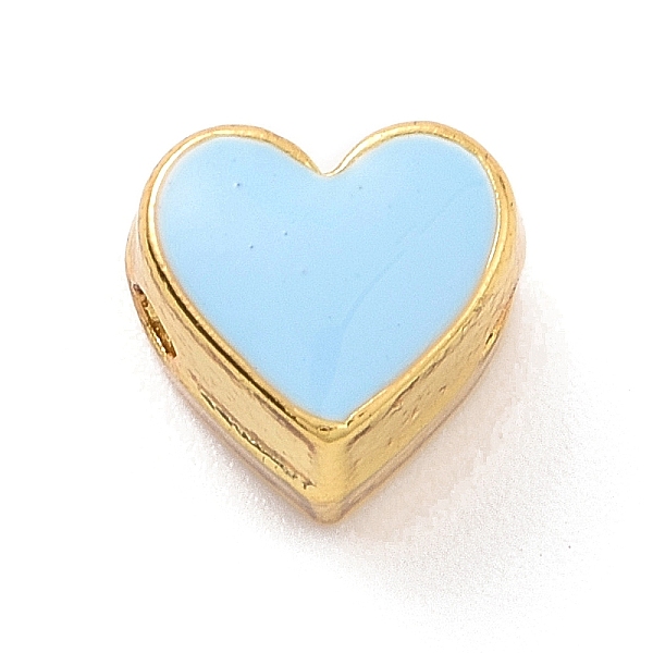 PandaHall Eco-friendly Rack Plating Brass Enamel Beads, Cadmium Free & Lead Free, Long-Lasting Plated, Real 18K Gold Plated, Heart, Light...
PandaHall Eco-friendly Rack Plating Brass Enamel Beads, Cadmium Free & Lead Free, Long-Lasting Plated, Real 18K Gold Plated, Heart, Light...