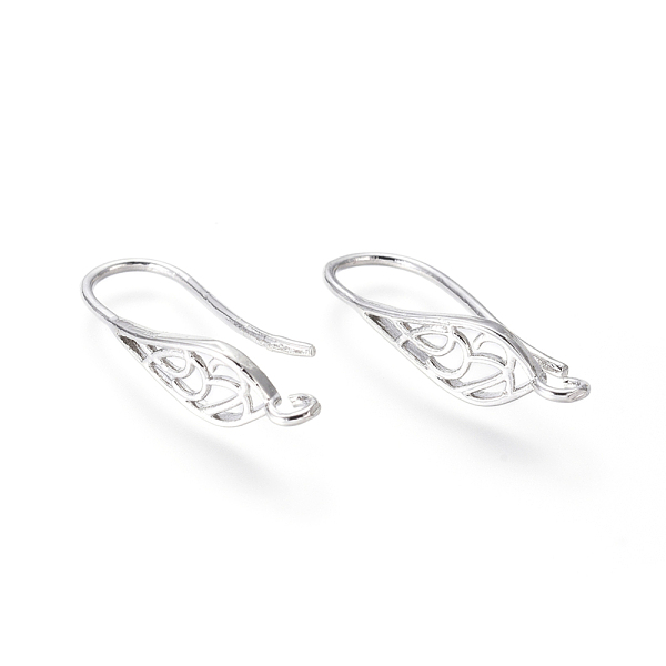 PandaHall Brass Earring Hooks, Ear Wire, with Horizontal Loop, Teardrop, Platinum, 25x6mm, Hole: 2mm, 18 Gauge, Pin: 1mm Brass
PandaHall Brass Earring Hooks, Ear Wire, with Horizontal Loop, Teardrop, Platinum, 25x6mm, Hole: 2mm, 18 Gauge, Pin: 1mm Brass