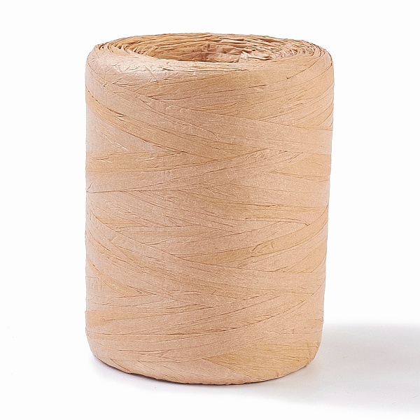PandaHall Natural Raffia Ribbon, Paper Twine for Craft Weaving, Bouquets Decoration, BurlyWood, 15~40mm, about 109.36 yards(100m)/roll..., Orange
PandaHall Natural Raffia Ribbon, Paper Twine for Craft Weaving, Bouquets Decoration, BurlyWood, 15~40mm, about 109.36 yards(100m)/roll..., Orange