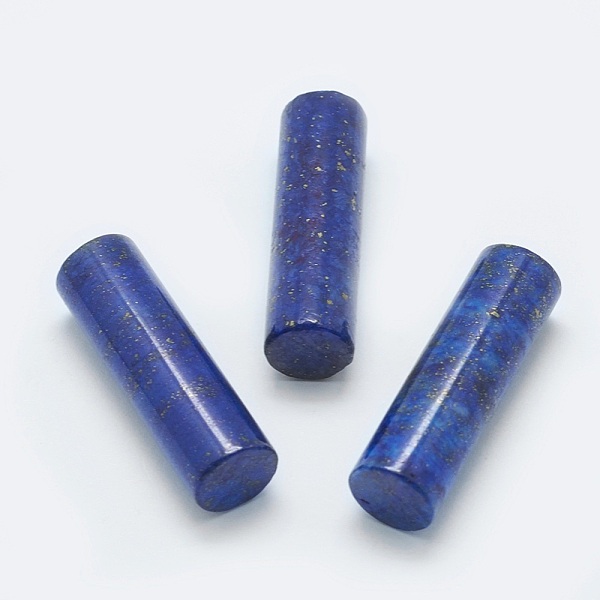 PandaHall Natural Lapis Lazuli Beads, Undrilled/No Hole Beads, Dyed, Column, 35x11mm Lapis Lazuli Column
PandaHall Natural Lapis Lazuli Beads, Undrilled/No Hole Beads, Dyed, Column, 35x11mm Lapis Lazuli Column