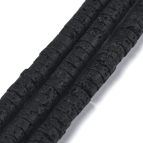 PandaHall Natural Lava Rock Beads Strands, Heishi Beads, Flat Round/Disc, 4x2mm, Hole: 0.8mm, about 150~165pcs/strand, 15.35~15.74 inch...
PandaHall Natural Lava Rock Beads Strands, Heishi Beads, Flat Round/Disc, 4x2mm, Hole: 0.8mm, about 150~165pcs/strand, 15.35~15.74 inch...