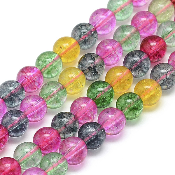 PandaHall Synthetic Quartz/Piezoelectric Quartz Beads Strands, Round, Dyed, 6x6mm, Hole: 1mm, about 62pcs/strand, 15.5 inch Other Quartz...
PandaHall Synthetic Quartz/Piezoelectric Quartz Beads Strands, Round, Dyed, 6x6mm, Hole: 1mm, about 62pcs/strand, 15.5 inch Other Quartz...