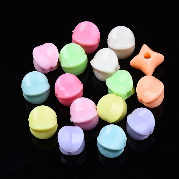 PandaHall Opaque Acrylic Beads, Star, Mixed Color, 9x8.5x8.5mm, Hole: 2mm, about 1300pcs/500g Acrylic Star Multicolor
PandaHall Opaque Acrylic Beads, Star, Mixed Color, 9x8.5x8.5mm, Hole: 2mm, about 1300pcs/500g Acrylic Star Multicolor