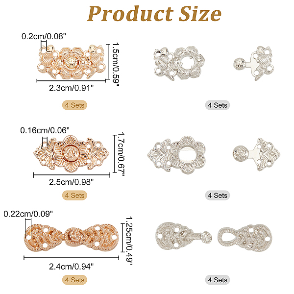 PandaHall arricraft 24 Pcs 6 Styles Alloy Shawl Clip, Flower Bowknot Sweater Cardigan Collar Clips Vintage Cape Cloak Clips for Women Dress...
PandaHall arricraft 24 Pcs 6 Styles Alloy Shawl Clip, Flower Bowknot Sweater Cardigan Collar Clips Vintage Cape Cloak Clips for Women Dress...