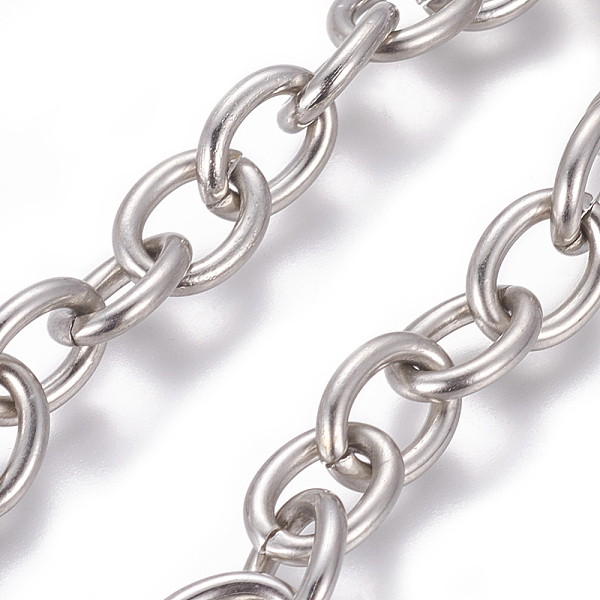 PandaHall 304 Stainless Steel Rolo Chains, Belcher Chain, Unwelded, Stainless Steel Color, 8mm, Links: 10.5x8x2mm 304 Stainless Steel
PandaHall 304 Stainless Steel Rolo Chains, Belcher Chain, Unwelded, Stainless Steel Color, 8mm, Links: 10.5x8x2mm 304 Stainless Steel