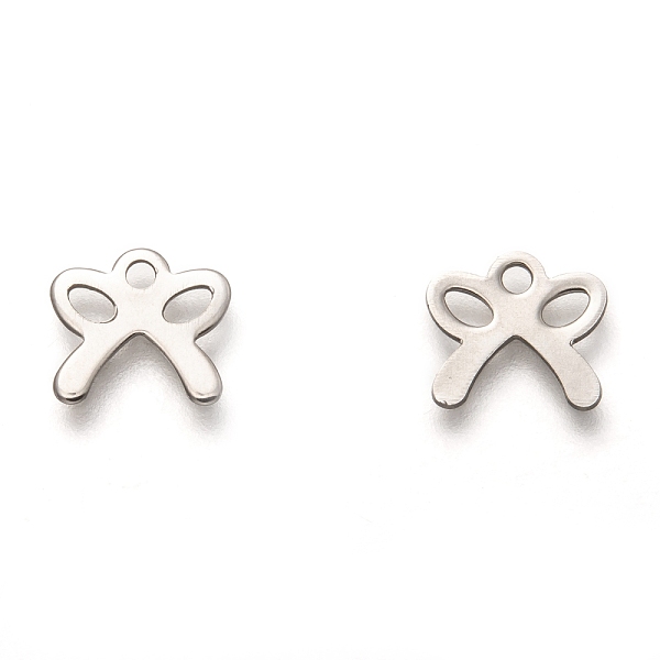 PandaHall 201 Stainless Steel Charms, Laser Cut, Bowknot, Stainless Steel Color, 8.5x9.5x0.5mm, Hole: 1.5mm 201 Stainless Steel Bowknot
PandaHall 201 Stainless Steel Charms, Laser Cut, Bowknot, Stainless Steel Color, 8.5x9.5x0.5mm, Hole: 1.5mm 201 Stainless Steel Bowknot