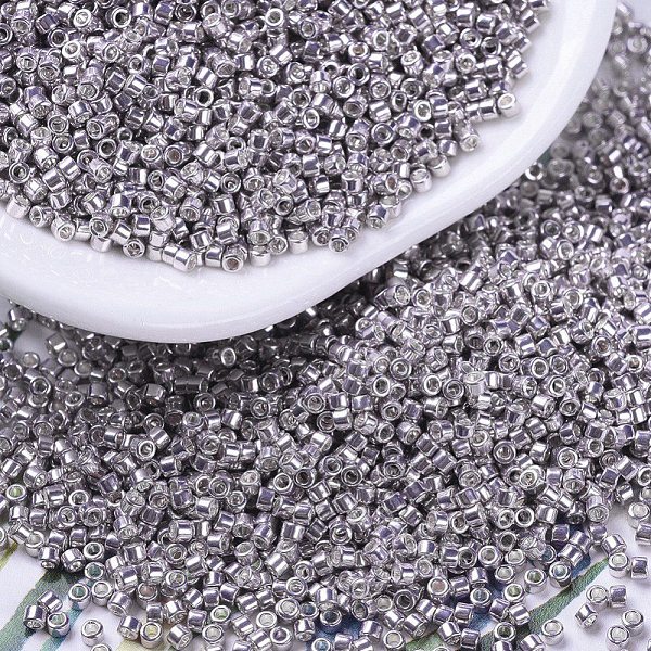 PandaHall MIYUKI Delica Beads, Cylinder, Japanese Seed Beads, 11/0, (DB0429) Galvanized Light Smoky Amethyst, 1.3x1.6mm, Hole: 0.8mm, about..., Purple
PandaHall MIYUKI Delica Beads, Cylinder, Japanese Seed Beads, 11/0, (DB0429) Galvanized Light Smoky Amethyst, 1.3x1.6mm, Hole: 0.8mm, about..., Purple