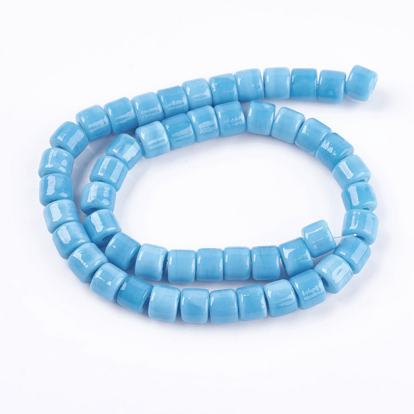 PandaHall Handmade Lampwork Beads, Column, Sky Blue, 8x6mm, Hole: 3mm Lampwork Column Blue
PandaHall Handmade Lampwork Beads, Column, Sky Blue, 8x6mm, Hole: 3mm Lampwork Column Blue