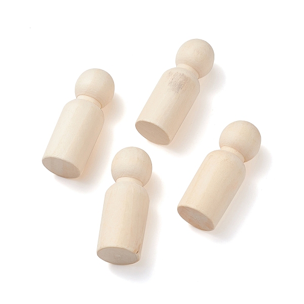PandaHall (Defective Closeout Sale: Marking)Unfinished Wood Male Peg Dolls People Bodies, for Kids Painting, DIY Crafts, Solid, Hard...
PandaHall (Defective Closeout Sale: Marking)Unfinished Wood Male Peg Dolls People Bodies, for Kids Painting, DIY Crafts, Solid, Hard...