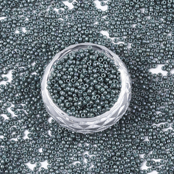 PandaHall TOHO Round Seed Beads, 11/0, Japanese Seed Beads, (1207) Opaque Turquoise Blue Marbled, 11/0, 2x1.5mm, Hole: 0.7mm, about..., Cyan
PandaHall TOHO Round Seed Beads, 11/0, Japanese Seed Beads, (1207) Opaque Turquoise Blue Marbled, 11/0, 2x1.5mm, Hole: 0.7mm, about..., Cyan