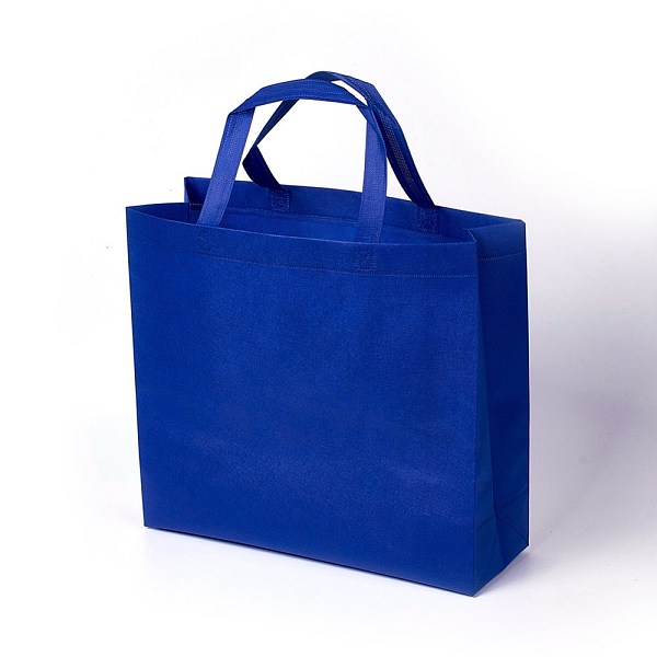 PandaHall Eco-Friendly Reusable Bags, Non Woven Fabric Shopping Bags, Dark Blue, 37.5x12.5x35cm Cloth Blue
PandaHall Eco-Friendly Reusable Bags, Non Woven Fabric Shopping Bags, Dark Blue, 37.5x12.5x35cm Cloth Blue