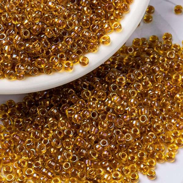 PandaHall MIYUKI Round Rocailles Beads, Japanese Seed Beads, (RR3526), 8/0, 3mm, Hole: 1mm, about 422~455pcs/bottle, 10g/bottle Glass Orange
PandaHall MIYUKI Round Rocailles Beads, Japanese Seed Beads, (RR3526), 8/0, 3mm, Hole: 1mm, about 422~455pcs/bottle, 10g/bottle Glass Orange