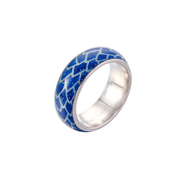 PandaHall Glow in the Dark Luminous Enamel Finger Ring, Stainless Steel Rings for Women, Medium Blue, US Size 9(18.9mm) Stainless Steel
PandaHall Glow in the Dark Luminous Enamel Finger Ring, Stainless Steel Rings for Women, Medium Blue, US Size 9(18.9mm) Stainless Steel