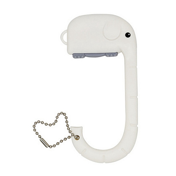 PandaHall Plastic Elephant Schoolbag Hook, Desk Side Punch-free Portable Handbag Hanger with Ball Chain, for Office & School Desk Hanging..., White
PandaHall Plastic Elephant Schoolbag Hook, Desk Side Punch-free Portable Handbag Hanger with Ball Chain, for Office & School Desk Hanging..., White