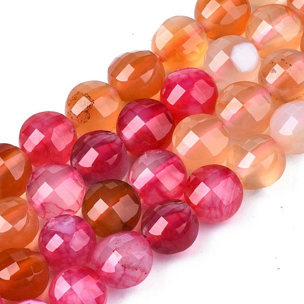 PandaHall Natural Agate Beads Strands, Dyed & Heated, Faceted, Flat Round, Sandy Brown, 8x6.5mm, Hole: 1.2mm, about 47pcs/strand, 14.96 inch...
PandaHall Natural Agate Beads Strands, Dyed & Heated, Faceted, Flat Round, Sandy Brown, 8x6.5mm, Hole: 1.2mm, about 47pcs/strand, 14.96 inch...