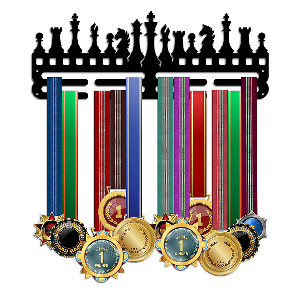 PandaHall PH Chess Medal Hanger, Medal Display Frame Competition Medal Holder Medals Display Awards Sports Ribbon Holder Medal Rack Display...
PandaHall PH Chess Medal Hanger, Medal Display Frame Competition Medal Holder Medals Display Awards Sports Ribbon Holder Medal Rack Display...