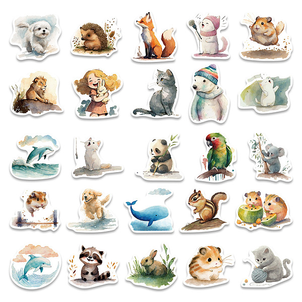 PandaHall 50Pcs Waterproof PVC Animals Stickers Set, Adhesive Label Stickers, for Water Bottles, Laptop, Luggage, Cup, Computer, Mobile..., Multicolor
PandaHall 50Pcs Waterproof PVC Animals Stickers Set, Adhesive Label Stickers, for Water Bottles, Laptop, Luggage, Cup, Computer, Mobile..., Multicolor